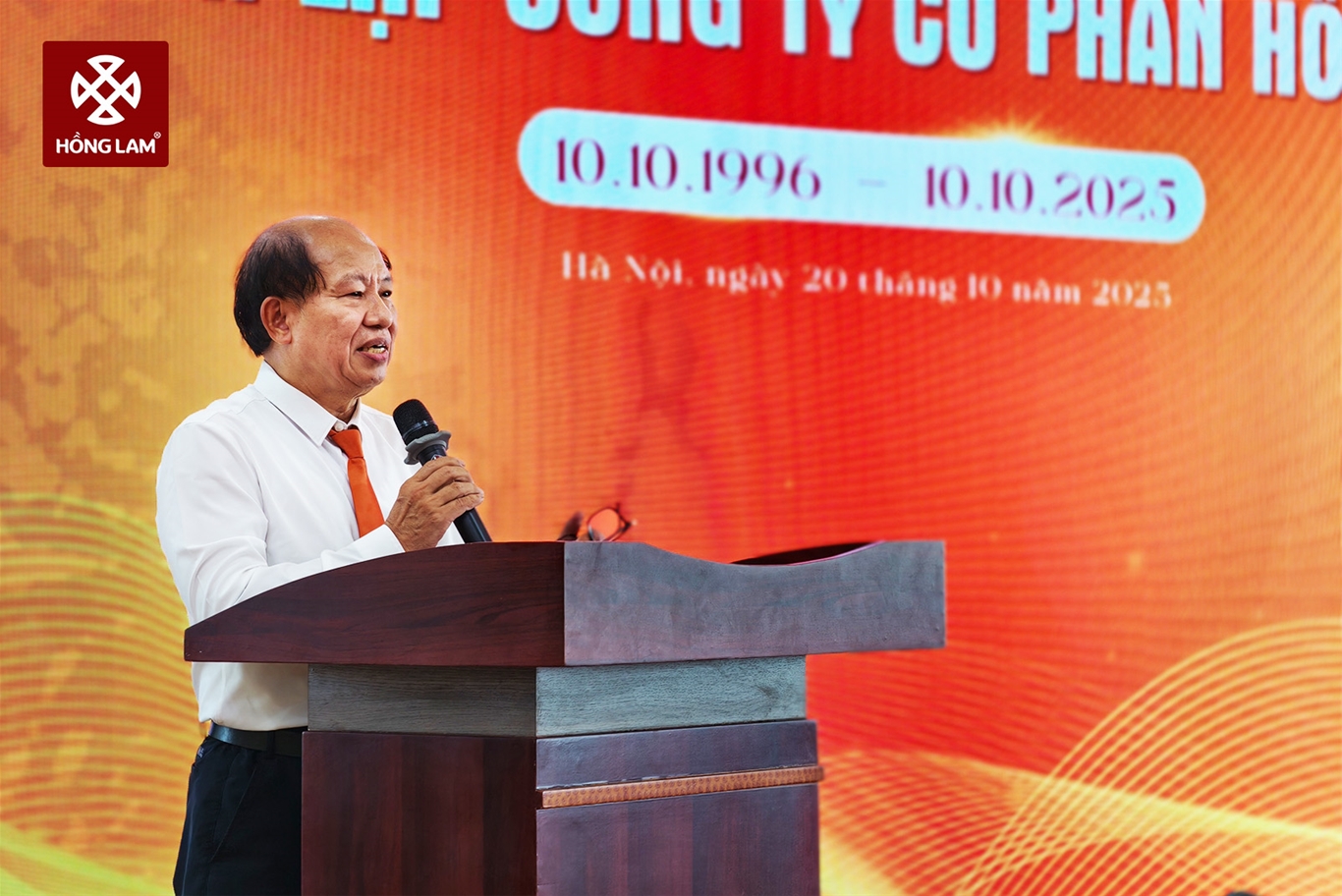 TGĐ Nguyễn Hồng Lam phát biểu